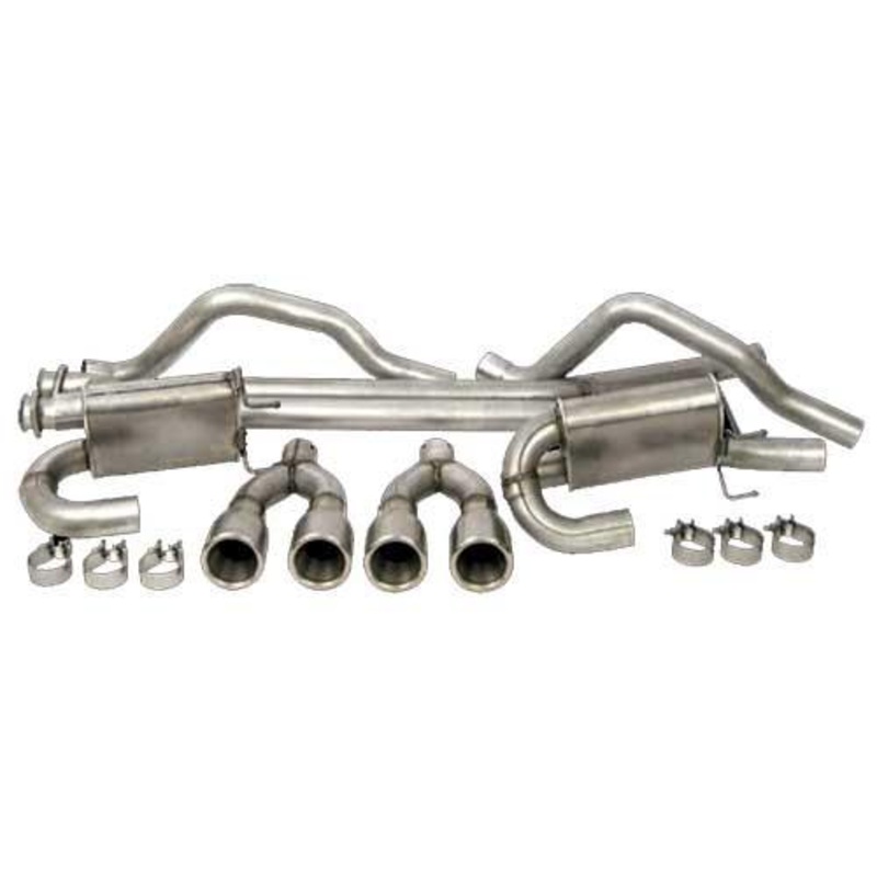 Dynomax Cat-back Exhaust (Corvette C6 LS2/LS3)