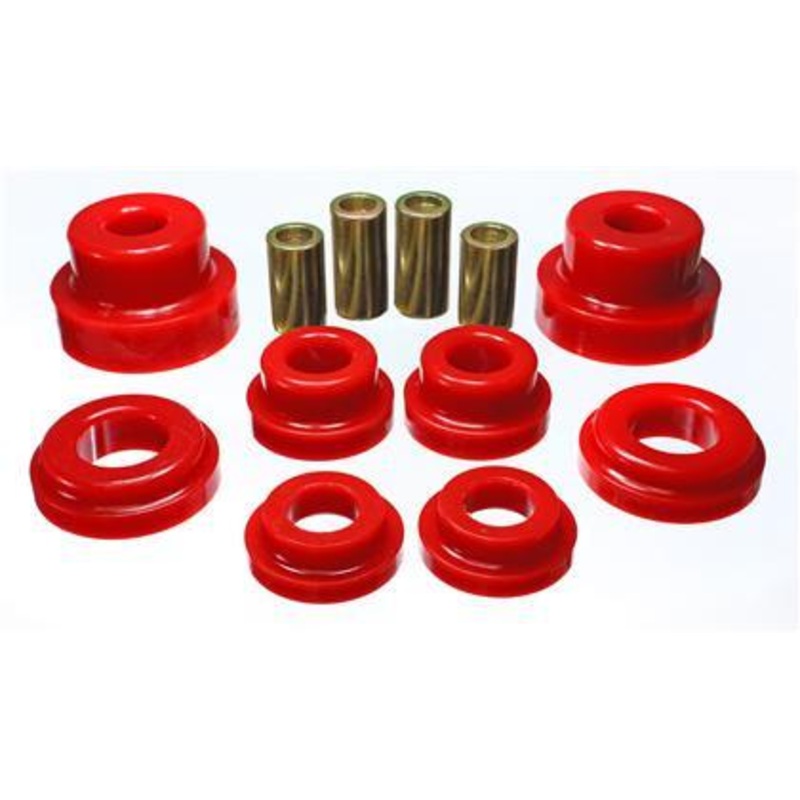 Energy Suspension Red Rear Sub-Frame Mount Replacement Bushing Set  (10-13 Chevy Camaro) 3.4169R