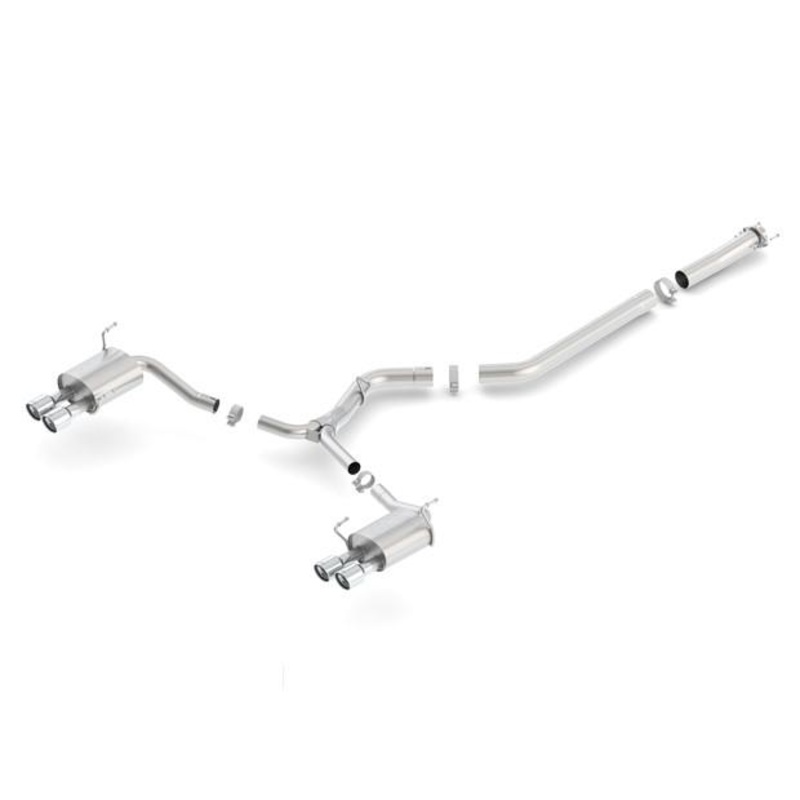 Borla S-Type Cat-Back Exhaust | 2015-2020 Subaru WRX/STI (140595)