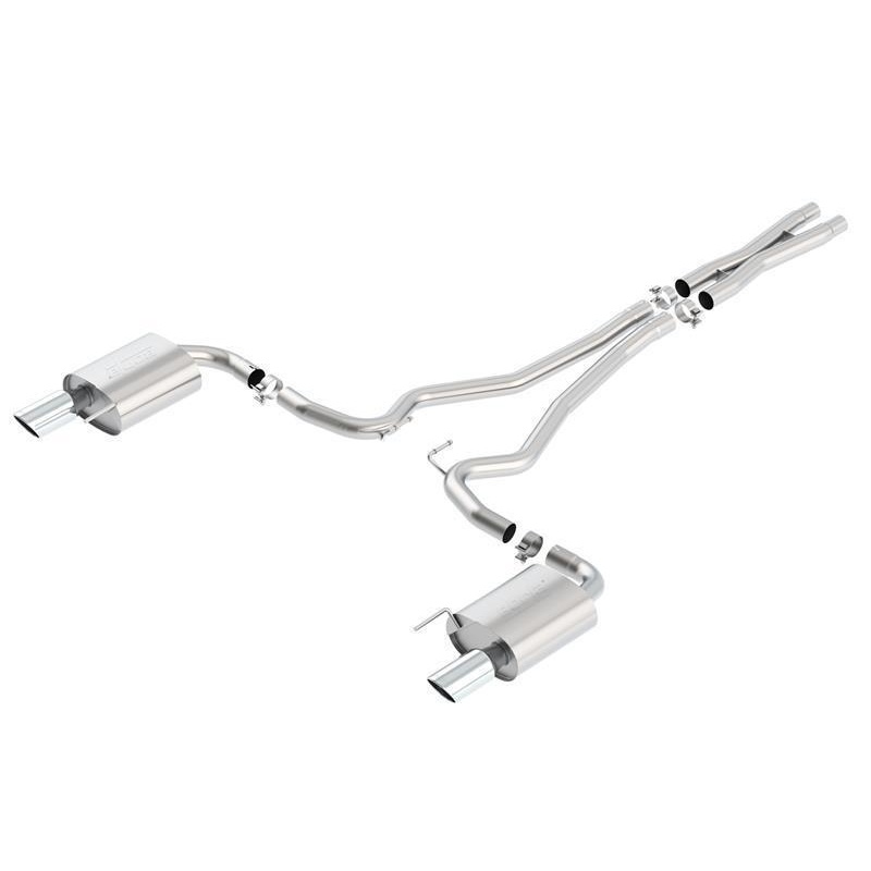 Borla S-Type Cat-Back Exhaust System | 2015-2017 Ford Mustang GT (140590)