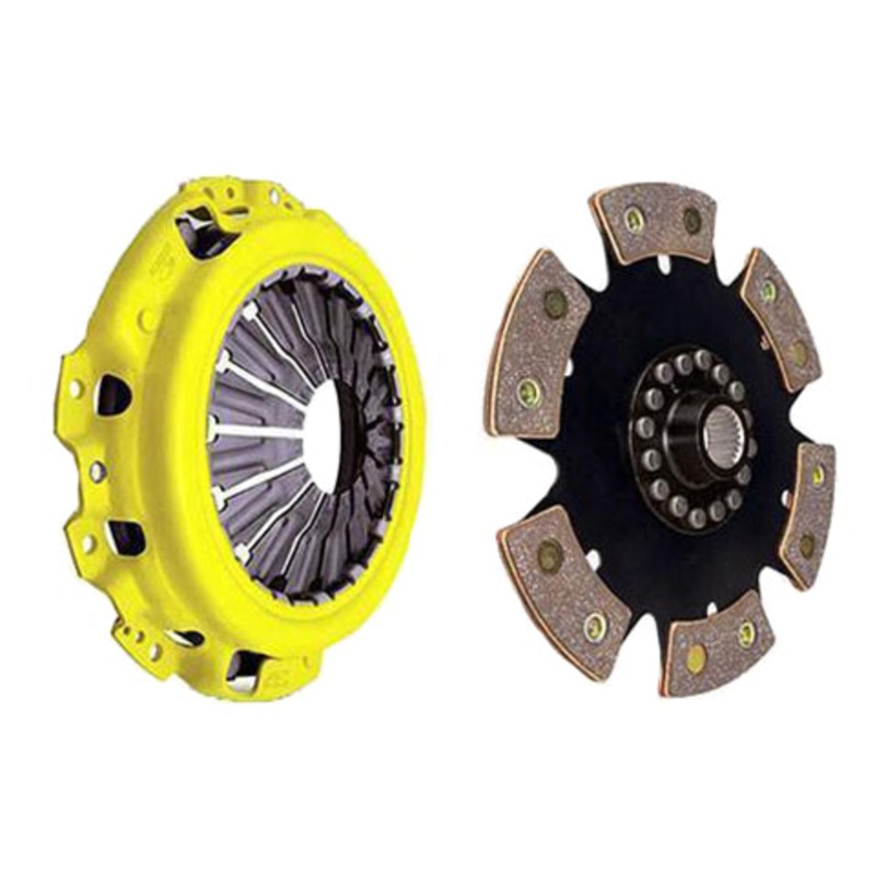 ACT Heavy Duty Pressure Plate / 6 Puck Solid Clutch Kit | 2003-2006 Mitsubishi Evo 8/9 (ME2-HDR6)