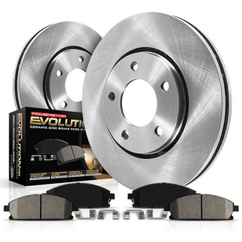 Power Stop Rear Autospecialty Brake Kit w/Calipers | Multiple Fitments (KCOE1720)