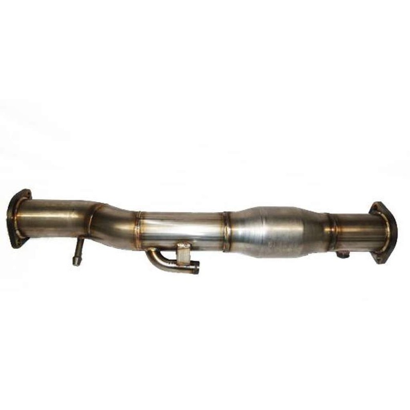 ETS High Flow Cat Test Pipe | 2008-2015 Mitsubishi Evo X (100-10-EXH-101)