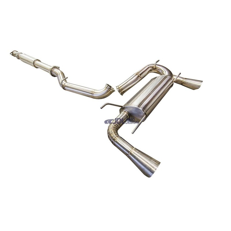 JDL D2 Exhaust | 2013-2021 BRZ / FR-S  (JDL-D2EXHAUST)