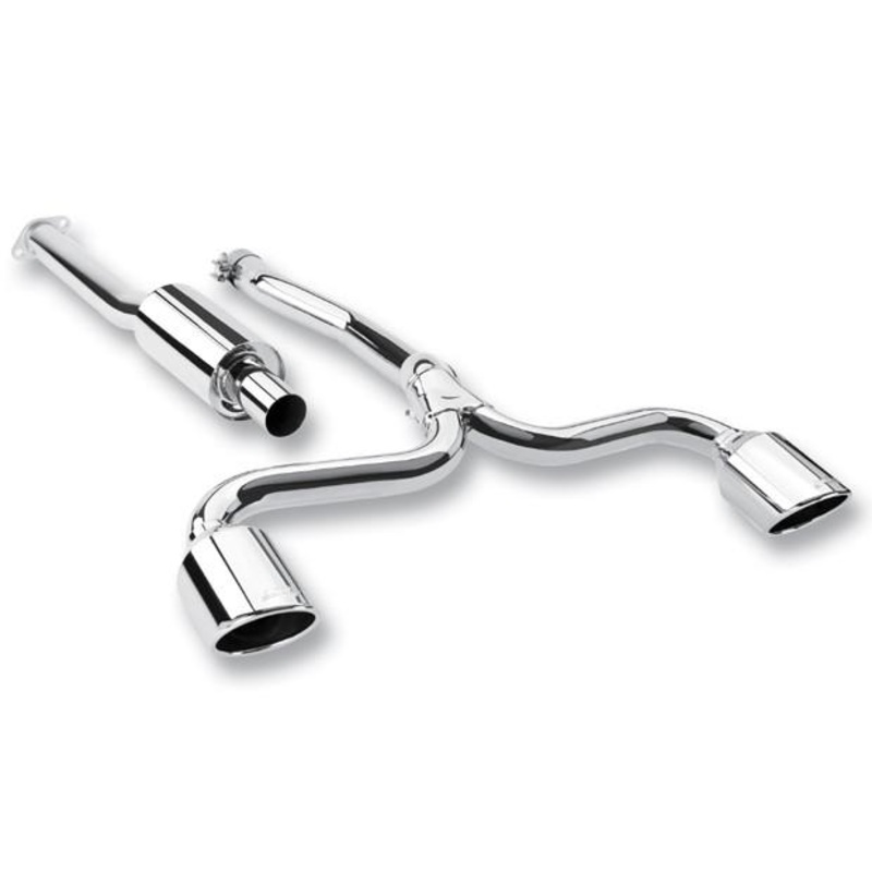 Borla Catback S-Type Exhaust | 2008-2015 Mitsubishi Evo X (140285)