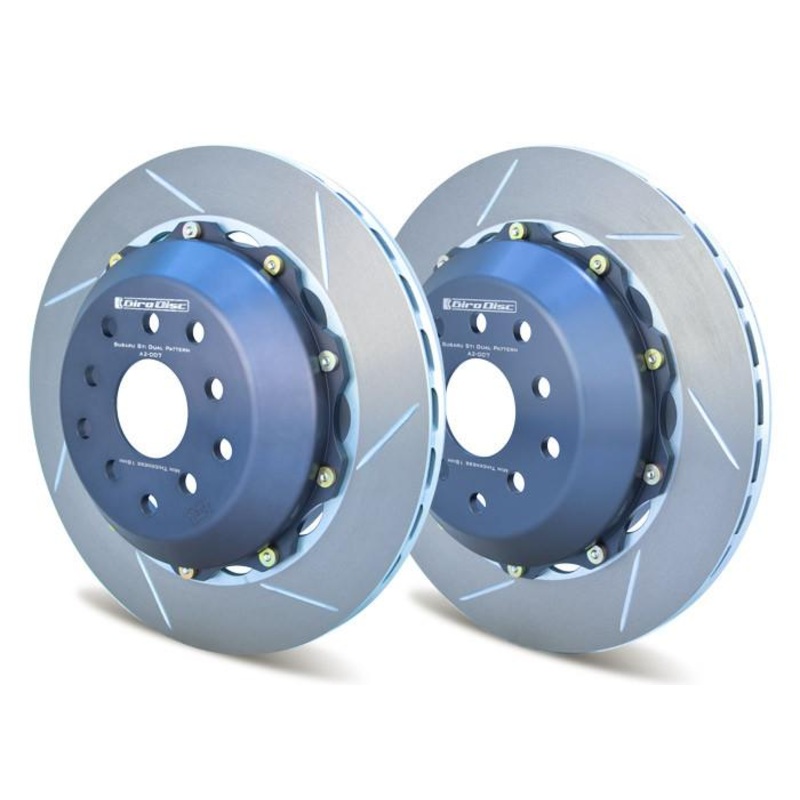 Girodisc 2pc Rear Floating Rotors | 2004-2007 Subaru STi (A2-007)