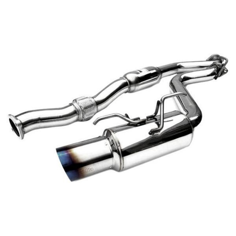 Invidia N1 REGULAR Titanium Tip Cat-back Exhaust System | 2008-14 Subaru Impreza WRX / STI Hatchback (HS08SW5GTT)