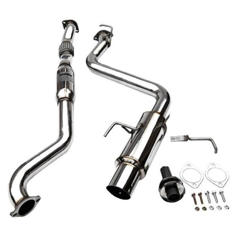 Invidia N1 Stainless Steel Cat-Back Exhaust System | 2008-2014 Subaru WRX/STI Sedan (HS08SW4GTP)