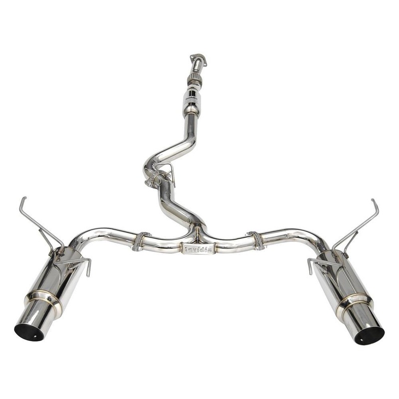 Invidia N1 Stainless Steel Cat-Back Exhaust System | 2008-2014 Subaru WRX / WRX STI SEDAN ONLY (HS11STIGTP)