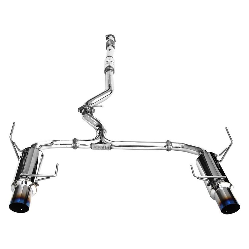 Invidia N1 Stainless Steel Dual Cat-Back Exhaust System | 2010-2012 Subaru Legacy 2.5GT (HS10SL1GTT)
