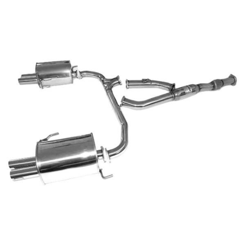 Invidia Q300 Stainless Steel Cat-Back Exhaust System | 2005-08 Subaru Legacy (HS05SL1GT3)
