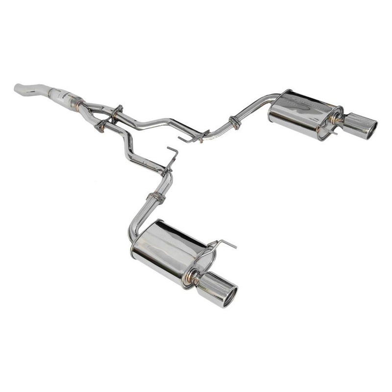 Invidia Q300 Stainless Steel Cat-Back Exhaust System | 2015-2017 Ford Mustang Ecoboost (HS14FM4G3S)