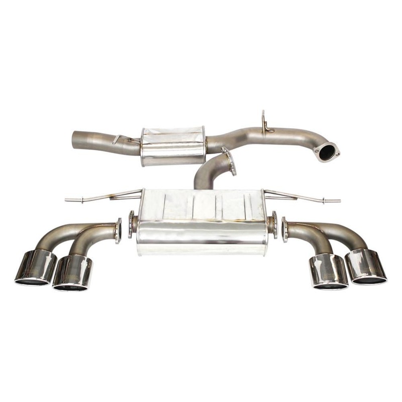 Invidia Q300 Stainless Steel Cat-Back Exhaust System | 2015 Volkswagen Golf R (HS14GFRG3S)