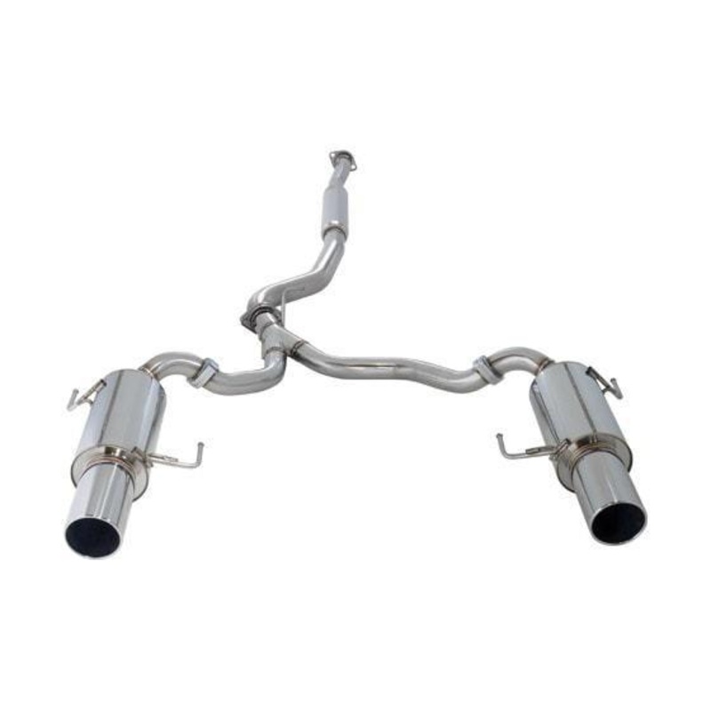 HKS Silent Hi-Power Exhaust, Rear Section & Center Pipe | 2005-2008 Subaru Legacy (31019-AF019)