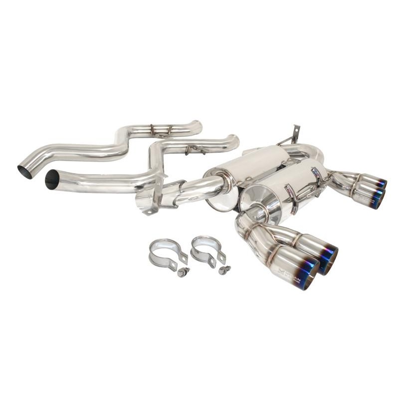 Megan Racing Axle Back Exhaust | 2008-2011 BMW E90 M3 4 Door (MR-ABE-BE90M34D-VO)