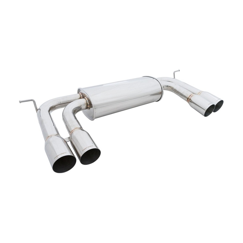 Megan Racing Axle Back Exhaust | 2010-2013 BMW X5M (MR-ABE-BX5M-SS)