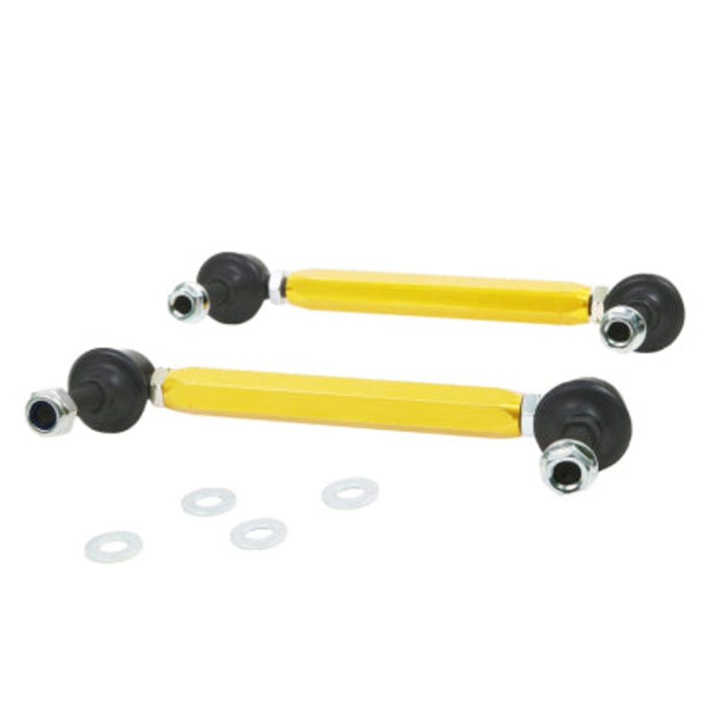 Whiteline Universal Swaybar Link Kit-Heavy Duty Adj Steel Ball w/ 10mm Ball/Ball (KLC140-195)