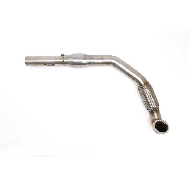 B&B Exhaust Stainless Steel Catted Downpipe | 2015-2017 VW GTI Mk7 (FPIM-0490)