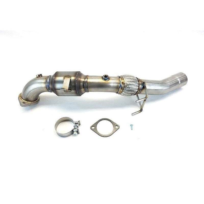 ETS Downpipe w/ GESI High Flow Cat | 2016-2018 Ford Focus RS (400-10-EXH-001)