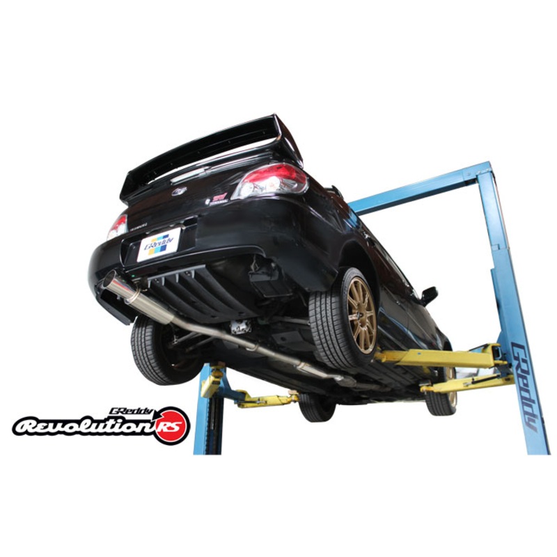 GReddy Revolution RS Exhaust System | 2002-2007 Subaru WRX/STI (10168100)