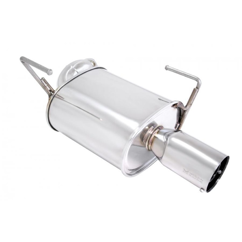 Megan Racing Axle Back - SS Tips | 2010-2014 Subaru Legacy 2.5i (MR-ABE-SLG1025-SS)