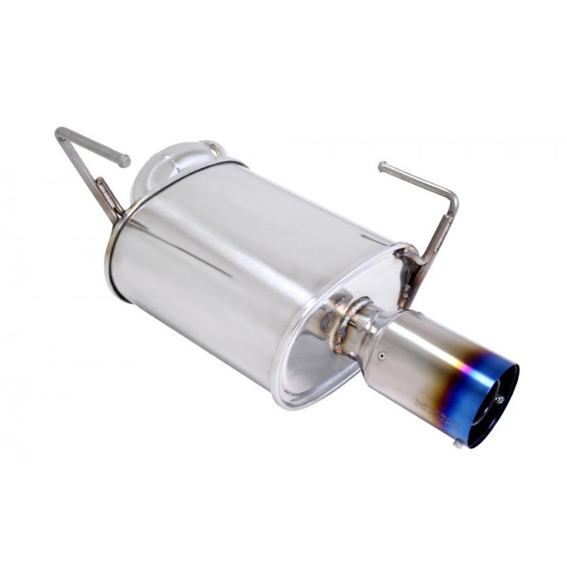 Megan Racing Axle Back - Titanium Tips | 2010-2014 Subaru Legacy 2.5i (MR-ABE-SLG1025-BT)