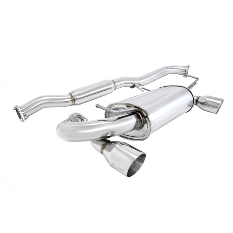 Megan Racing OE-RS Cat Back - SS Rolled Tips | 2003-2009 Nissan 350Z (MR-CBS-350Z-SRT)