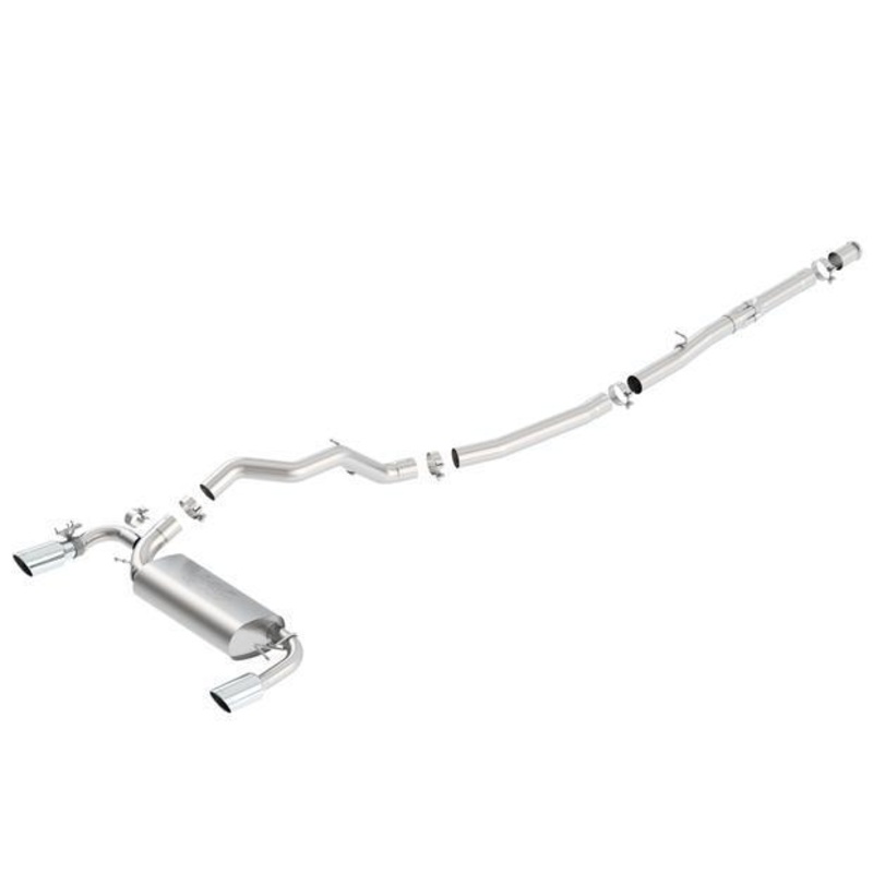 Borla ATAK Series Cat-Back Exhaust | 2016-2017 Ford Focus RS (140730)