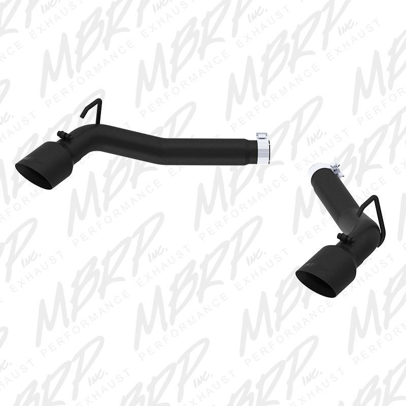 MBRP Black Series 3" Axle-Back Muffler Delete | 2010-2015 Chevrolet Camaro V6 (S7021BLK)