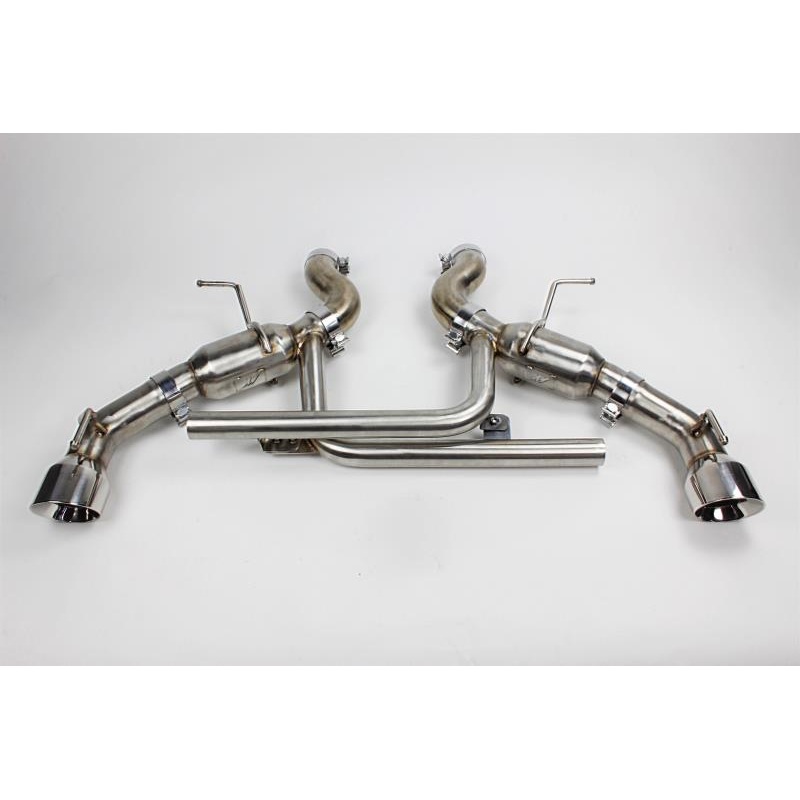 Mishimoto Dual-Tip Pro Axle-Back | 2016+ Chevrolet Camaro SS (MMEXH-CAM8-16ADTP)