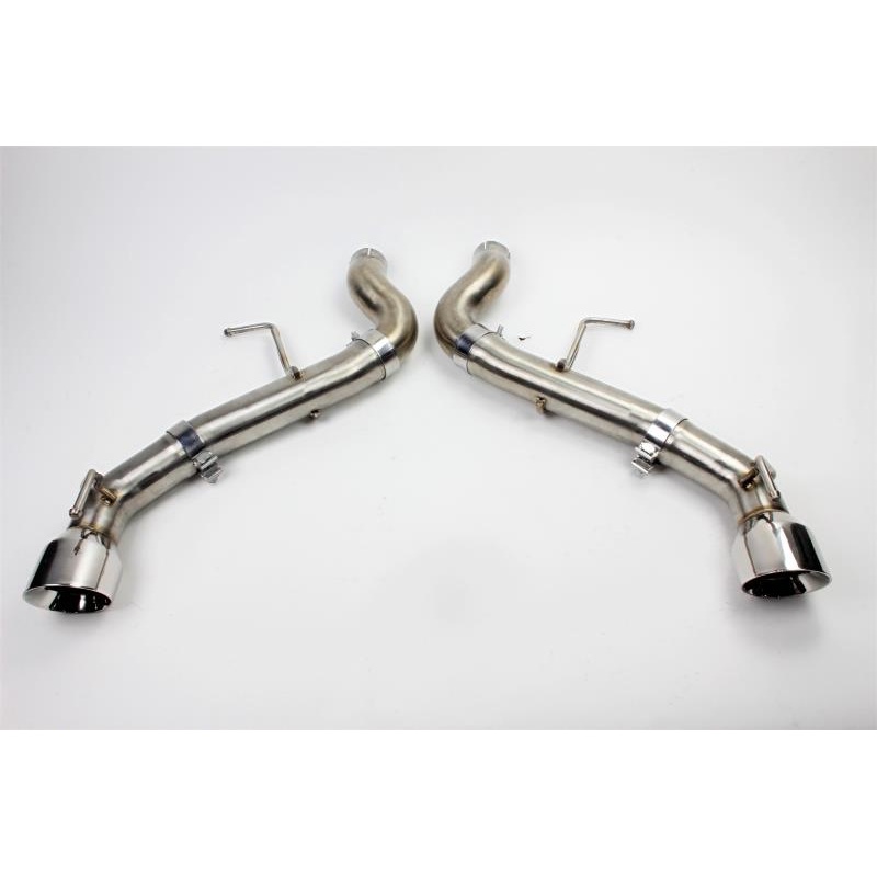 Mishimoto Dual-Tip Race Axle-Back | 2016+ Chevrolet Camaro SS (MMEXH-CAM8-16ADTR)