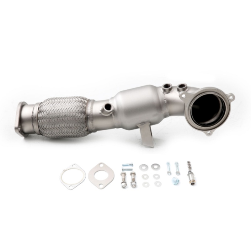 CP-E QKspl Catted Downpipe | 2014-2017 Ford Fiesta ST (FDDP00004T)