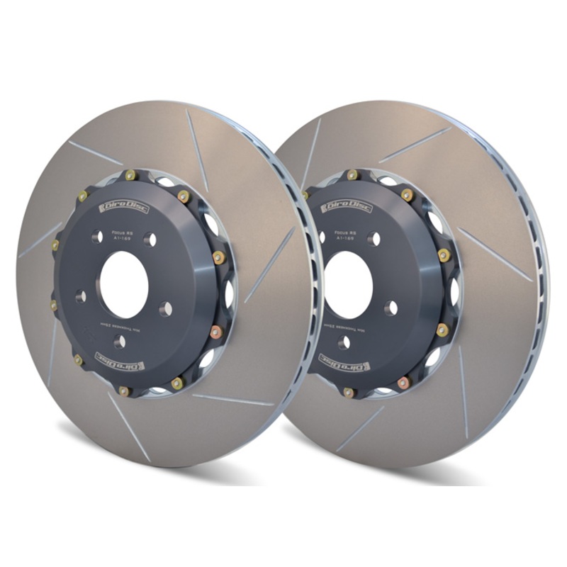Girodisc Front 2pc Slotted Brake Rotors | 2015+ VW Golf R Mk7 (A1-171)
