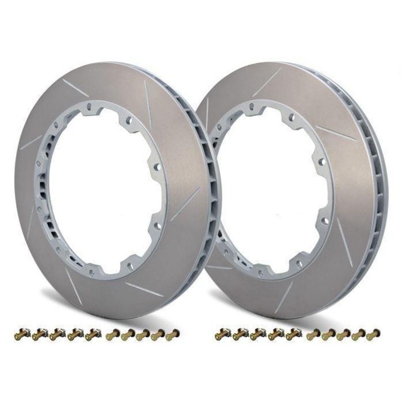 Girodisc 2pc 350mm Front Rotor Rings | 2012-2016 Porsche Cayman S (D1-153)