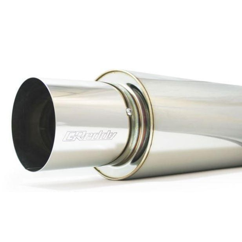 GReddy Revolution RS 2.5" Muffler w/ Removable 4.0" Tip (11001126)