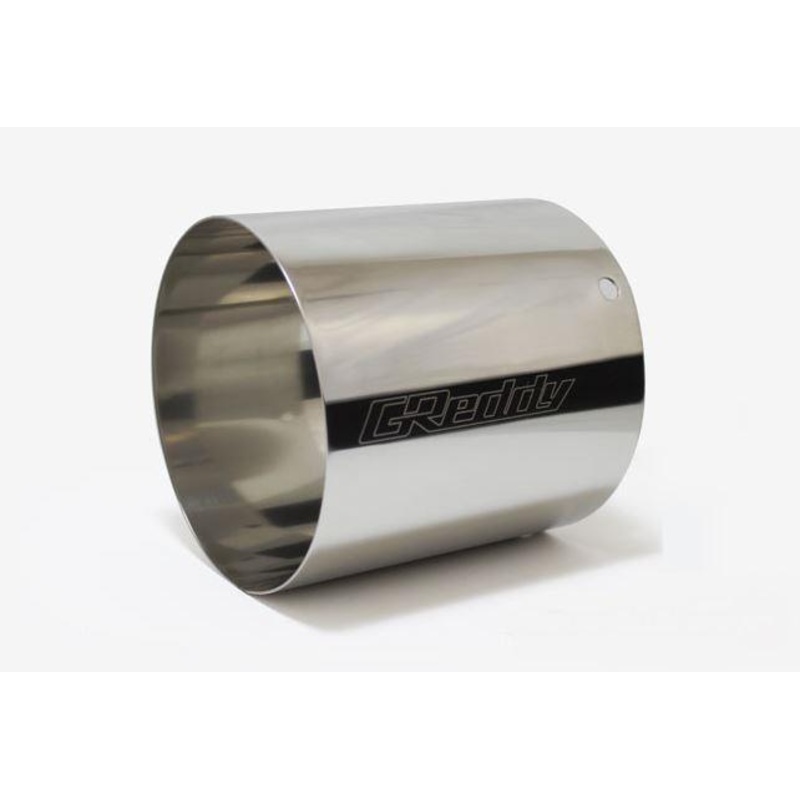 GReddy Revolution RS SS Exhaust Tip - 115mm Diameter/120mm Length (11001140)