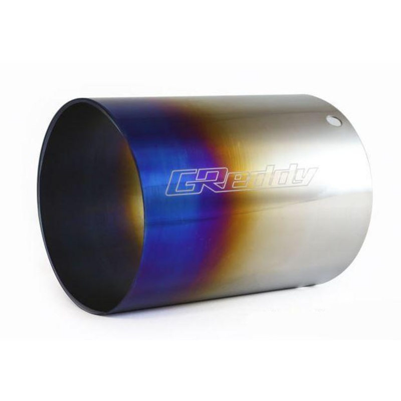 GReddy Revolution RS Titanium Exhaust Tip - 115mm Diameter/150mm Length (11001146)