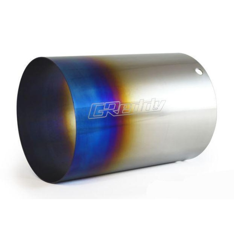 GReddy Revolution RS Titanium Exhaust Tip - 115mm Diameter/170mm Length (11001147)