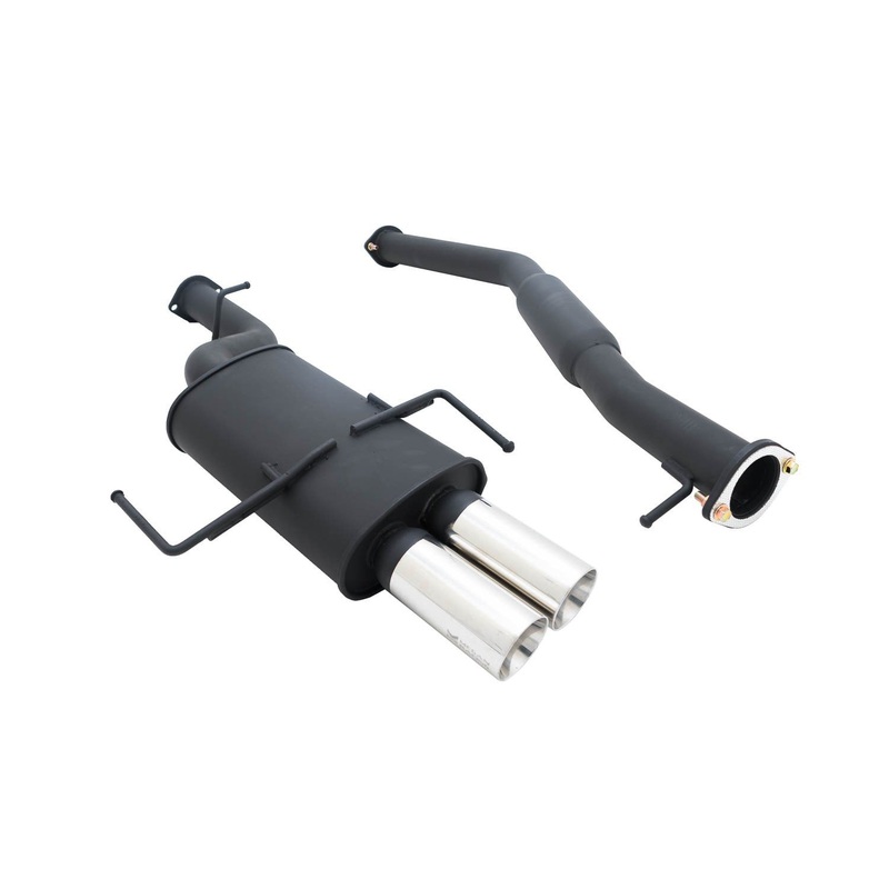 Megan Racing Black Series Cat-Back | 1995-1998 Nissan 240SX (MR-CBS-NS14T2B)
