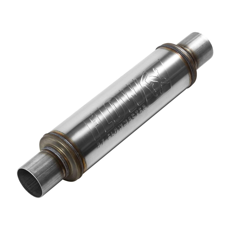 Flowmaster FlowFX Round Body Muffler - 2.50" In/Out (71416)