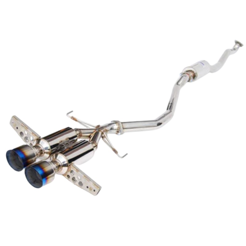 Invidia Gemini Cat-Back w/ Ti Burnt Tips | 2017-2021 Honda Civic Hatchback Sport 1.5T (HS17CHB7GM2ST)