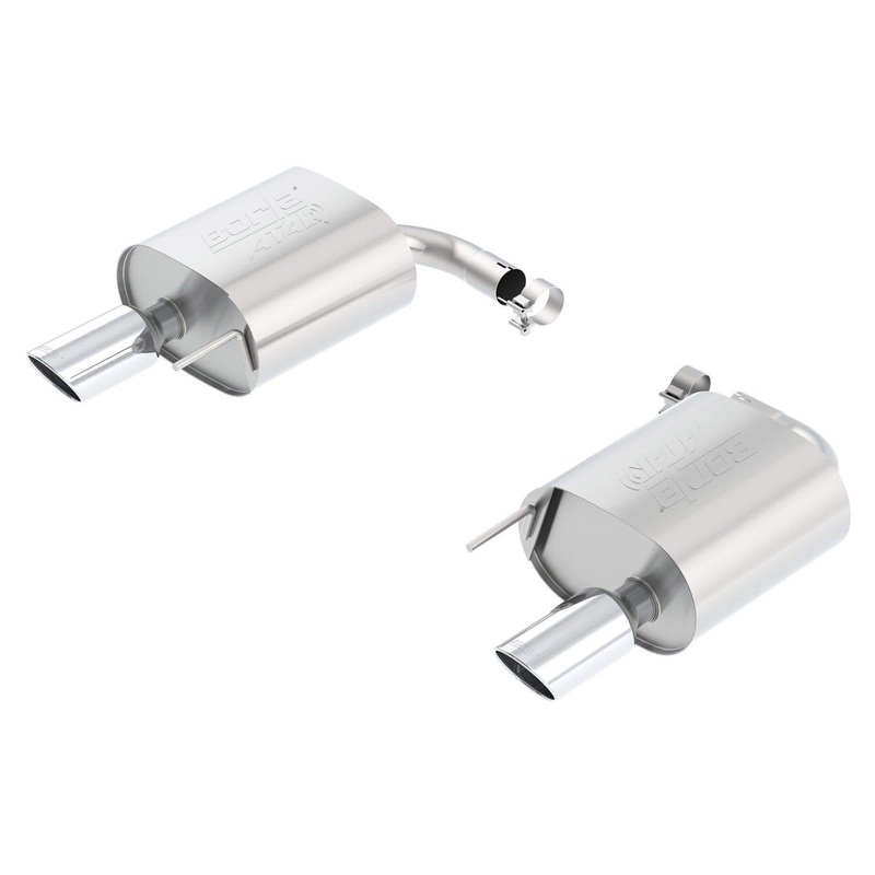 Borla ATAK Axle-Back Exhaust | 2015-2019 Ford Mustang Ecoboost / V6 Coupe (11890)