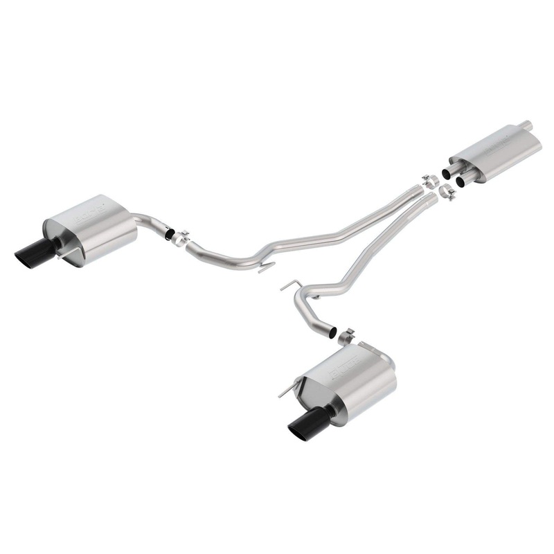Borla EC-Type Cat-Back Exhaust | 2015-2017 Ford Mustang Ecoboost (1014039BC)